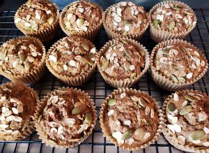 Apple-Carrot-Pumpkin-Seed-Muffins-300x219