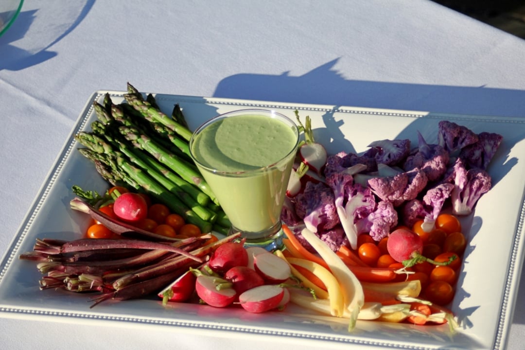 Basil Dip & Crudite