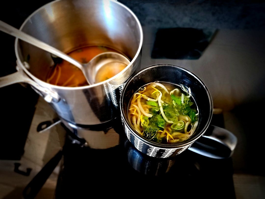 Bean Sprout Miso Broth