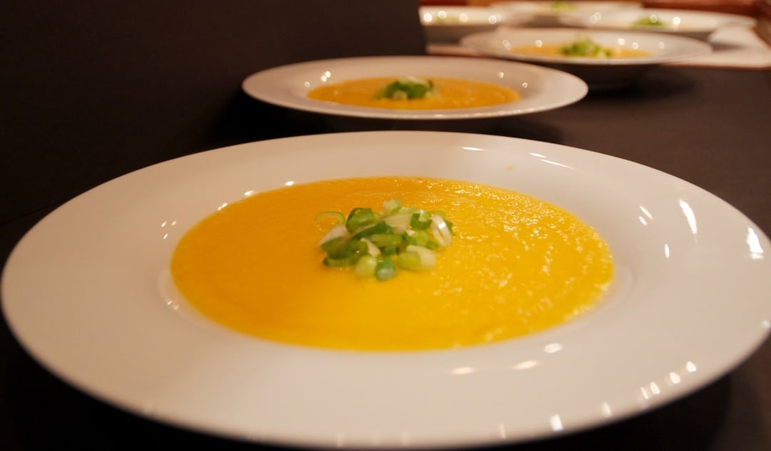 Carrot, Honey & Ginger Soup bowls
