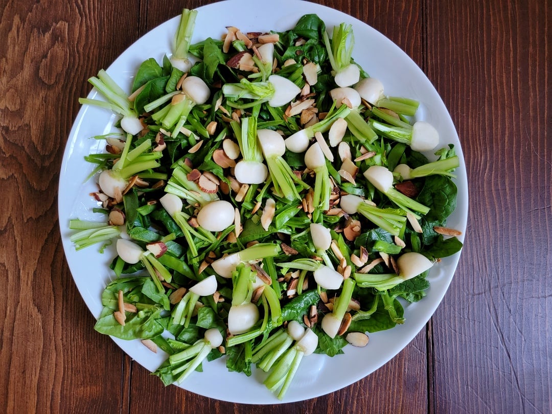 Hakurei Turnip Salad with Almonds