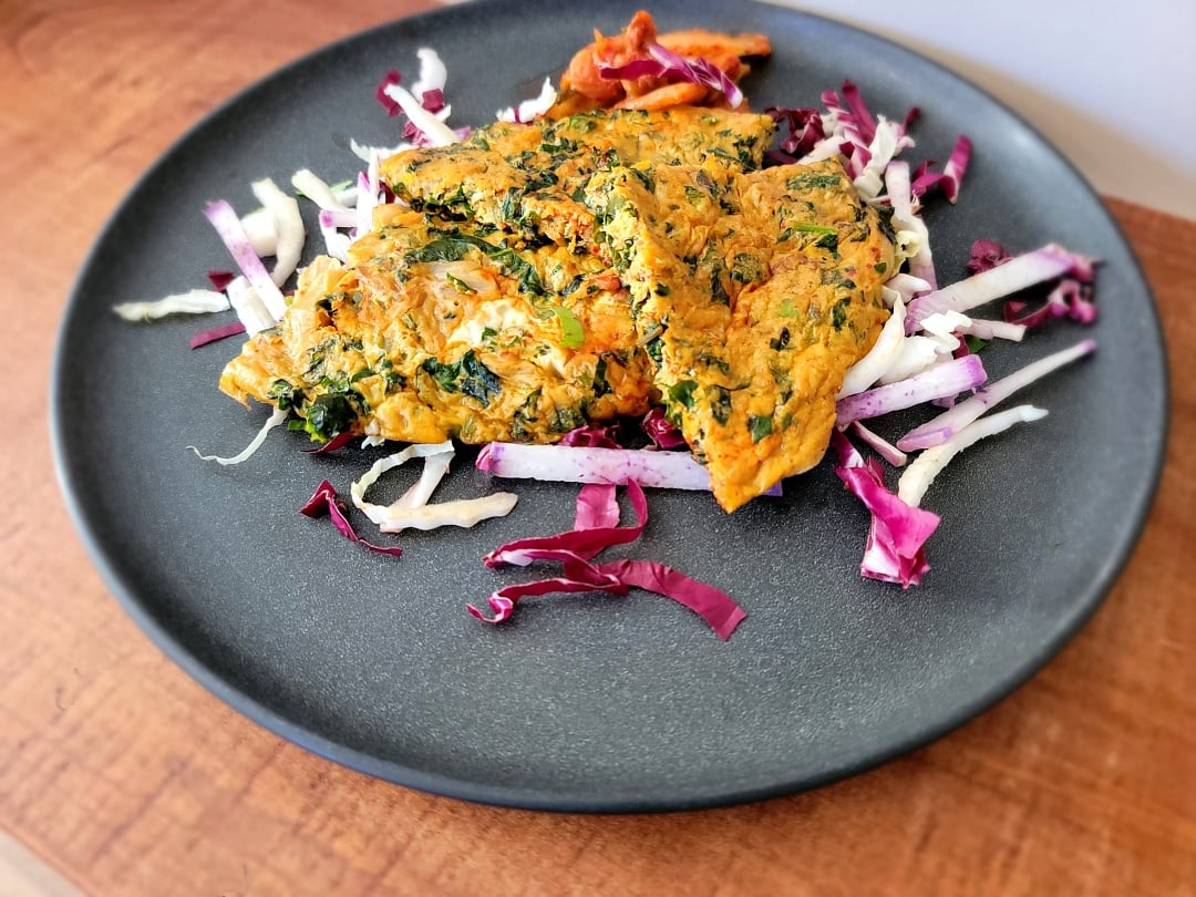 Kimchi Kale Frittata