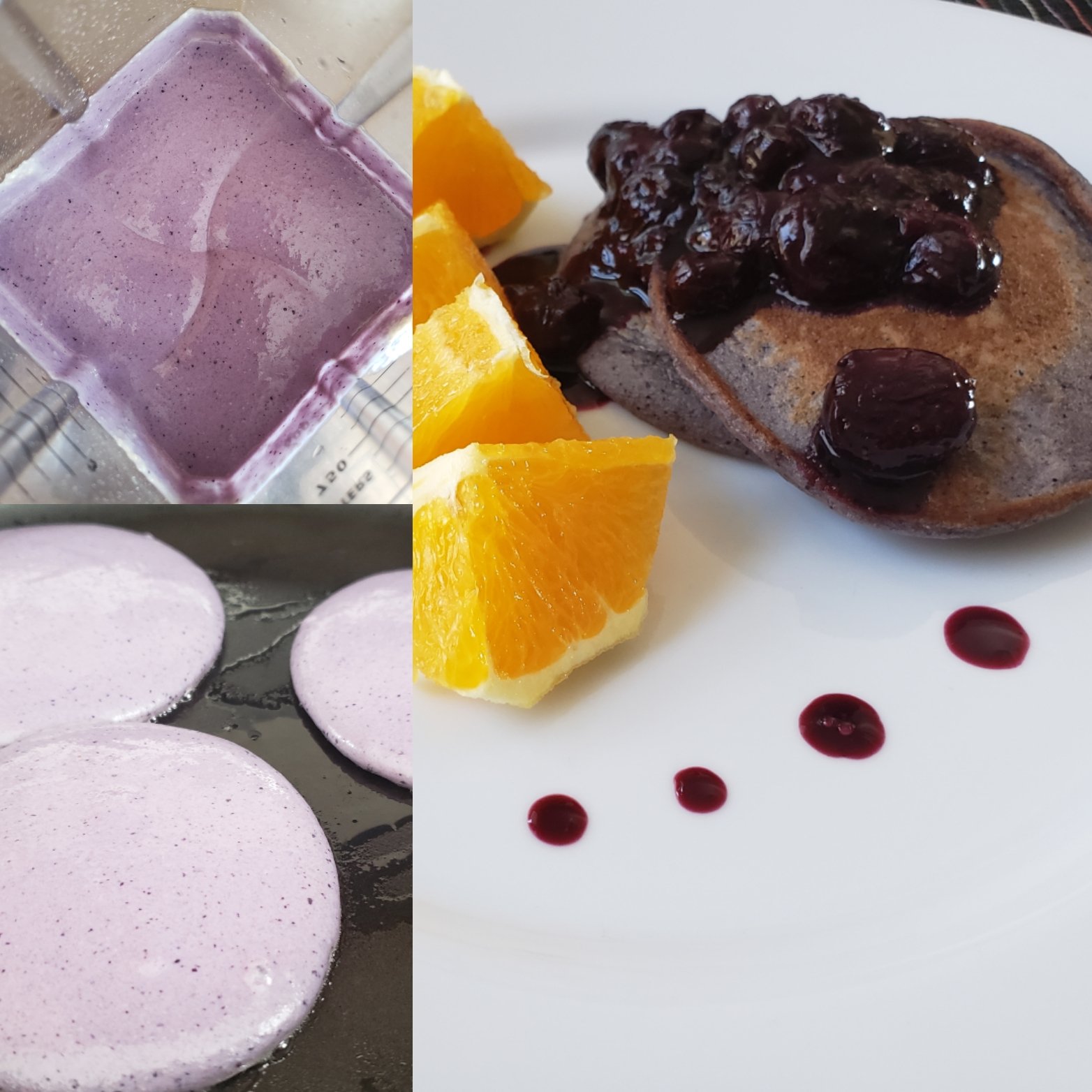 Pancakes Blueberry Banana Oat layout