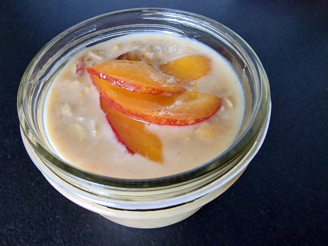 Peachy Bircher Muesli