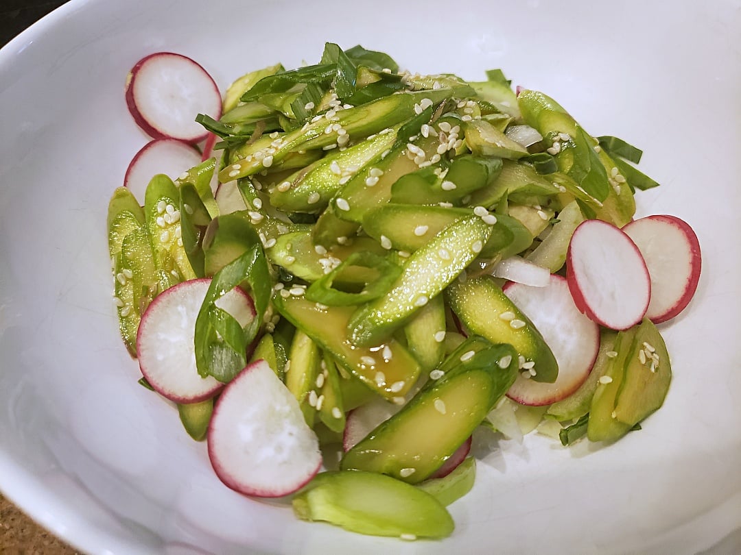 Soy Asparagus Salad