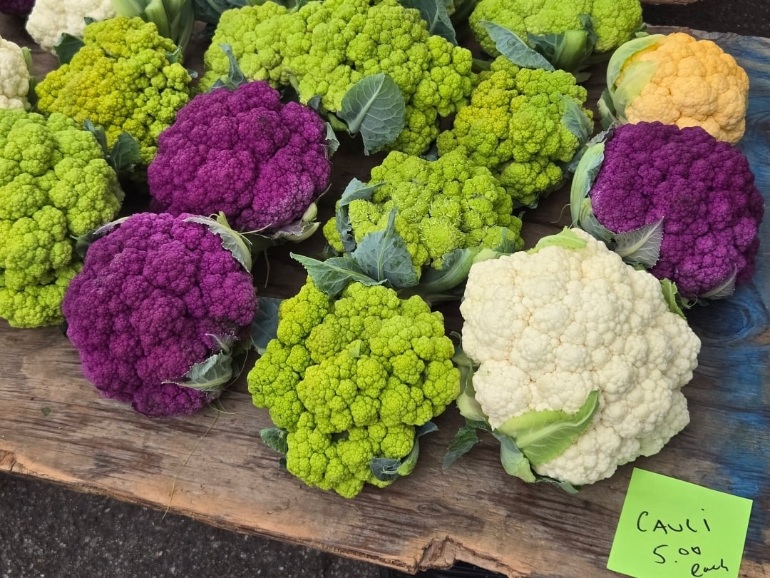 Vibrant Cauliflowers