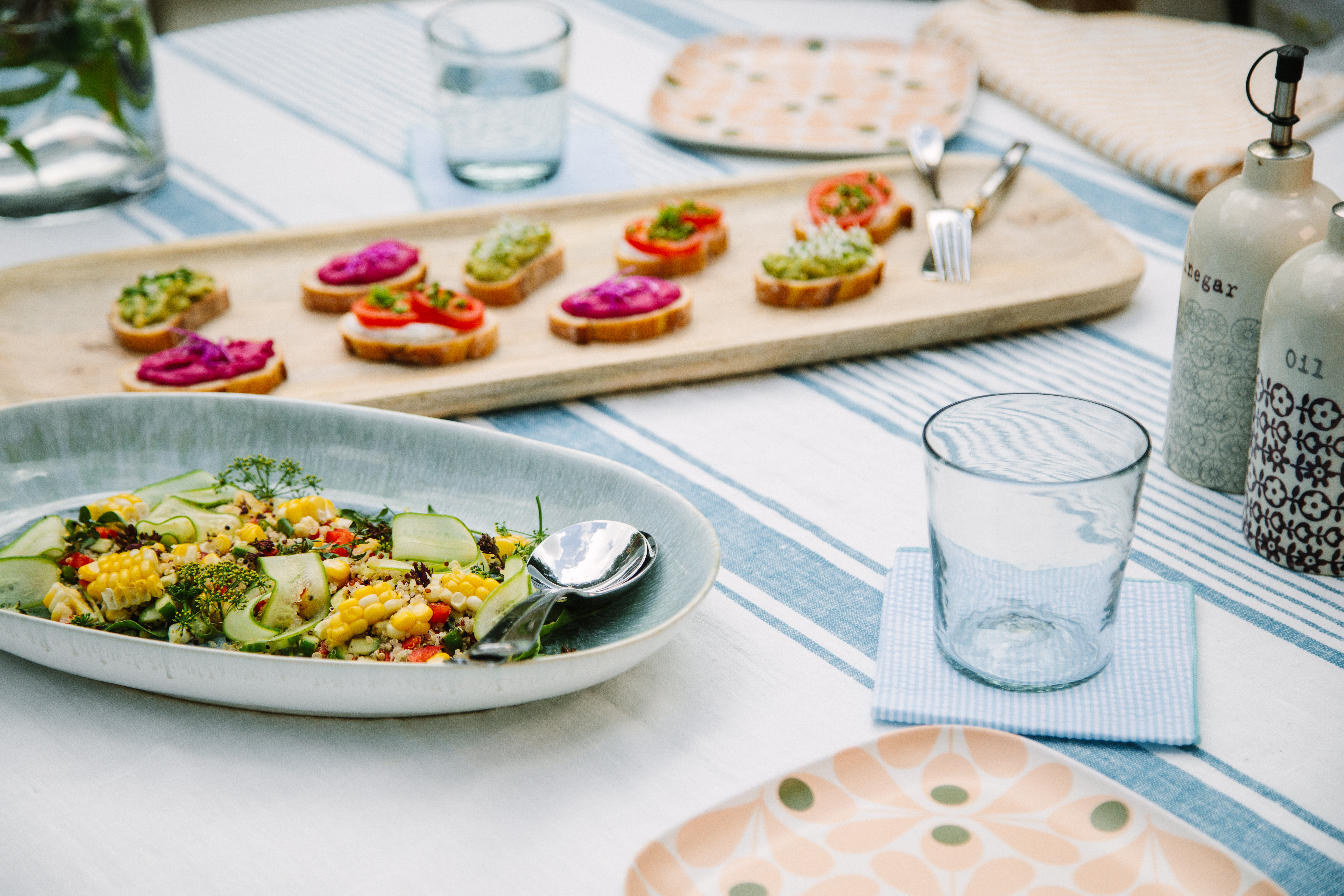 Salads and Olive Oil